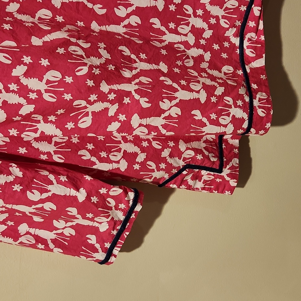 Pink Patterned Women's Top - Picture 5 of 9